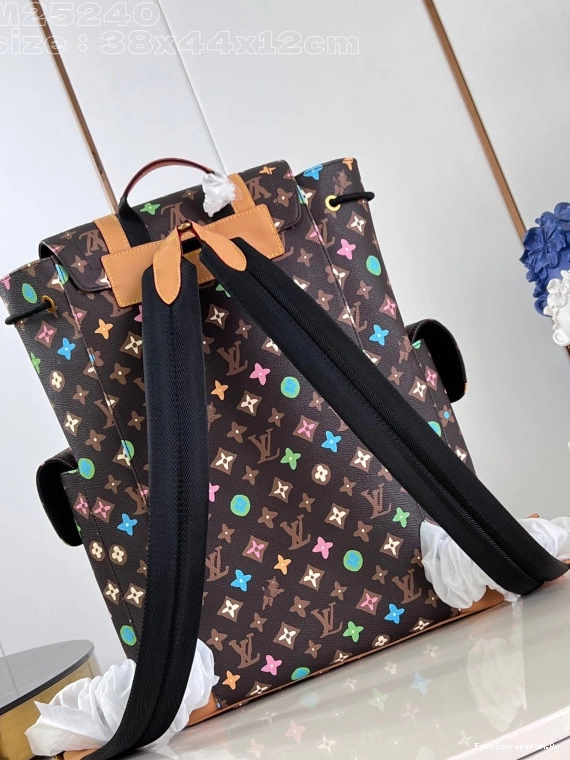 FS CHEAP MM-38*44*12.5CM Vuitton Christopher Backpack Louis 0723